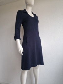 Le Pep jurk. Maat L. Donkerblauw.