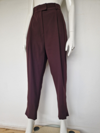 COS pantalon. Maat 38, Aubergine.