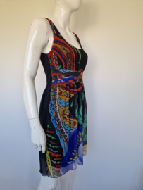 Desigual by Christian Lacroix jurk met kleurrijke print. Maat 36