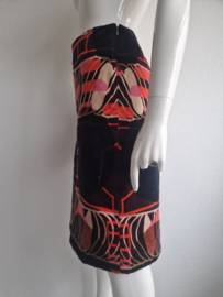 White Stuff rok. Maat 38, All over print/velours.