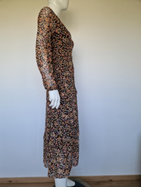 Fabienne Chapot overslagjurk. Maat S. Bloemenprint