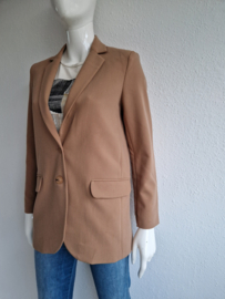 Summum blazer met klepzakken. Maat 34, Abrikoos