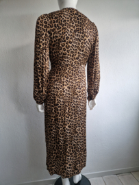 Twinset maxi dress. It.maat 48. Dierenprint.