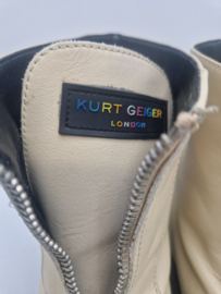 Kurt Geiger chunky boots. Maat 41. Crème/leer.