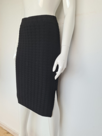 Supertrash midi rok. Mt. 38. Zwart.