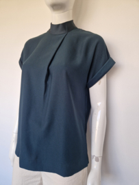 Dante 6 blouse. Maat 2, Smaragdgroen