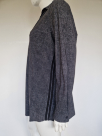Expresso blouse. Maat 46, Grijs/travelstof