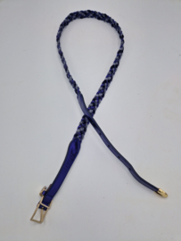 Patrizia Pepe riem. Maat M. Paars/zilver/leer