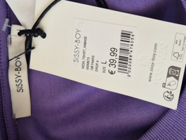 Sissy Boy shirt. Maat L. Lila.