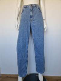 Joline Jolink high waist jeans. Maat S. Blauw.