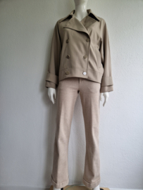 Summum Woman Pantalon. Maat XS. Beige.