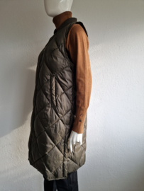 Gerry Weber lange bodywarmer. Maat L. Khaki