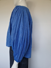 BY-BAR Becky Athia Blouse | Maat S | Sapphire Blue |