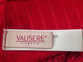 Valisère Lingerie satijnen rok met kant. Maat S. Rood