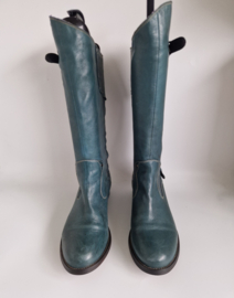 Diesel Amazzone II leren laarzen | Maat 39 | Silver Blue