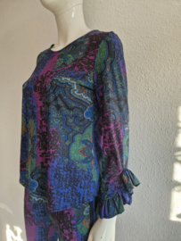 Studio Anneloes top. Maat M. All over print/travelstof.
