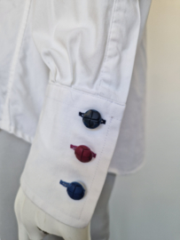 Cavallaro Napoli blouse. Maat 38, Wit.