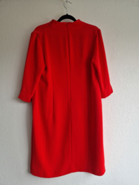 Comma jurk. Maat 36/38. Rood.