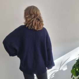 Babaa coltrui no 17, Maat AS. Nachtblauw/wol.