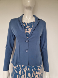 Juffrouw Jansen blazer. Maat M. Blauw.