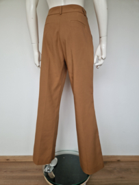 Capsule wijde pantalon. Maat L. Karamel.