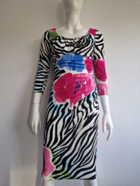 Blugirl jurk. Maat 40, All over print.