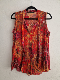 Beate Heymann Streetcouture Firewall top. Maat 42. Print