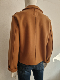 Xandres blazer Borris. Maat 40, Camel.