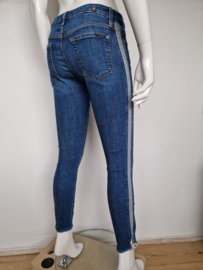 7 For all Mankind skinny jeans. Mt. 26, Blauw.