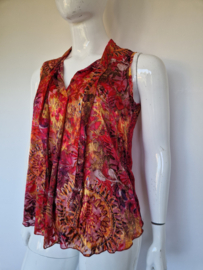 Beate Heymann Streetcouture Firewall top. Maat 42. Print