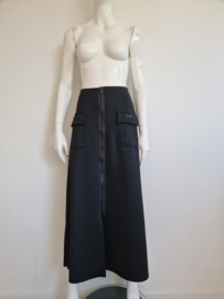 10Days maxirok Scuba met klepzakken. Maat S. Zwart.
