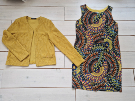 Joseph Ribkoff jurk. Maat 44. All over print.