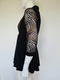 Joseph Ribkoff 2-delige set | Maat 40 | Bruin/zwart |