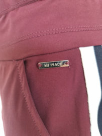 Mi Piace pantalon. Maat M. Bordeaux