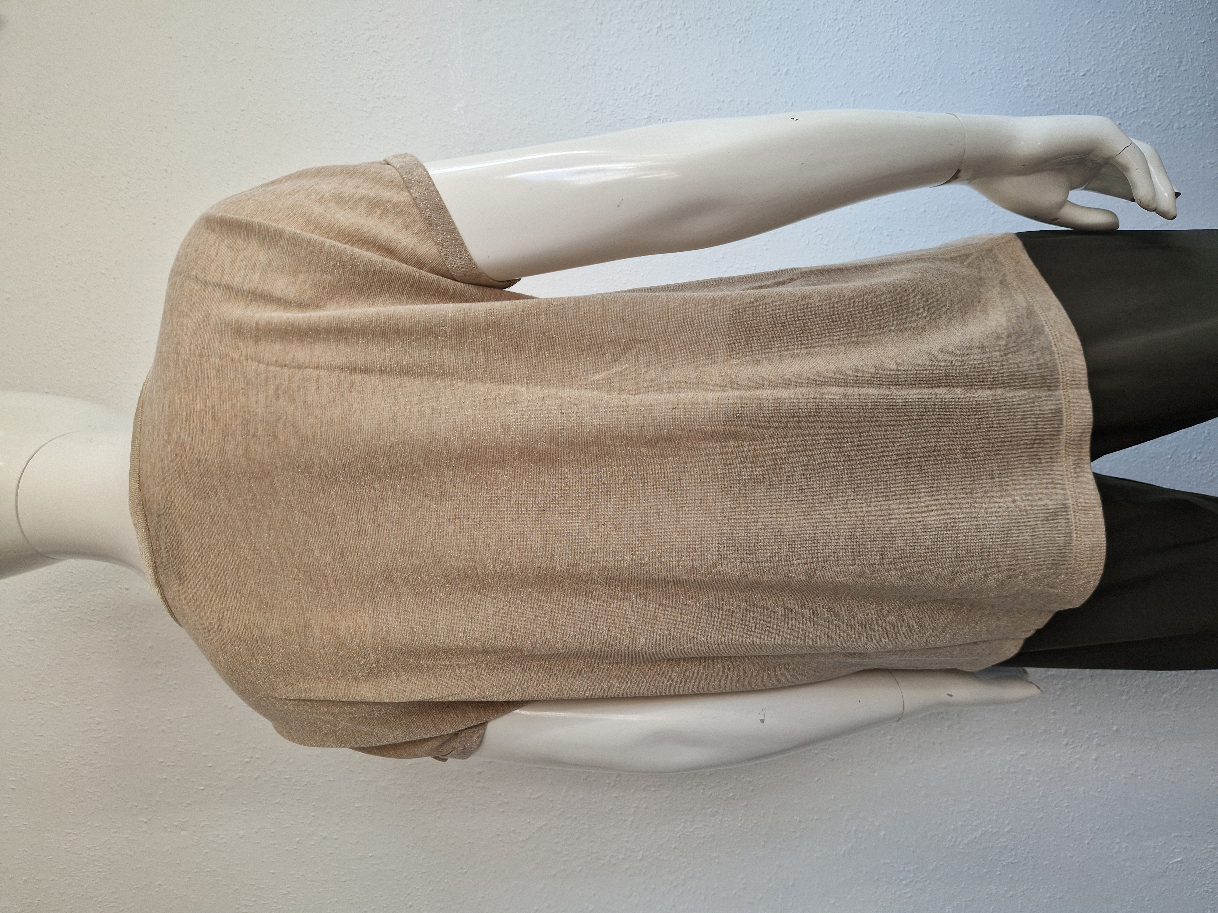 Mos Mosh T-shirt Kay. Maat M. Goud/lurex.