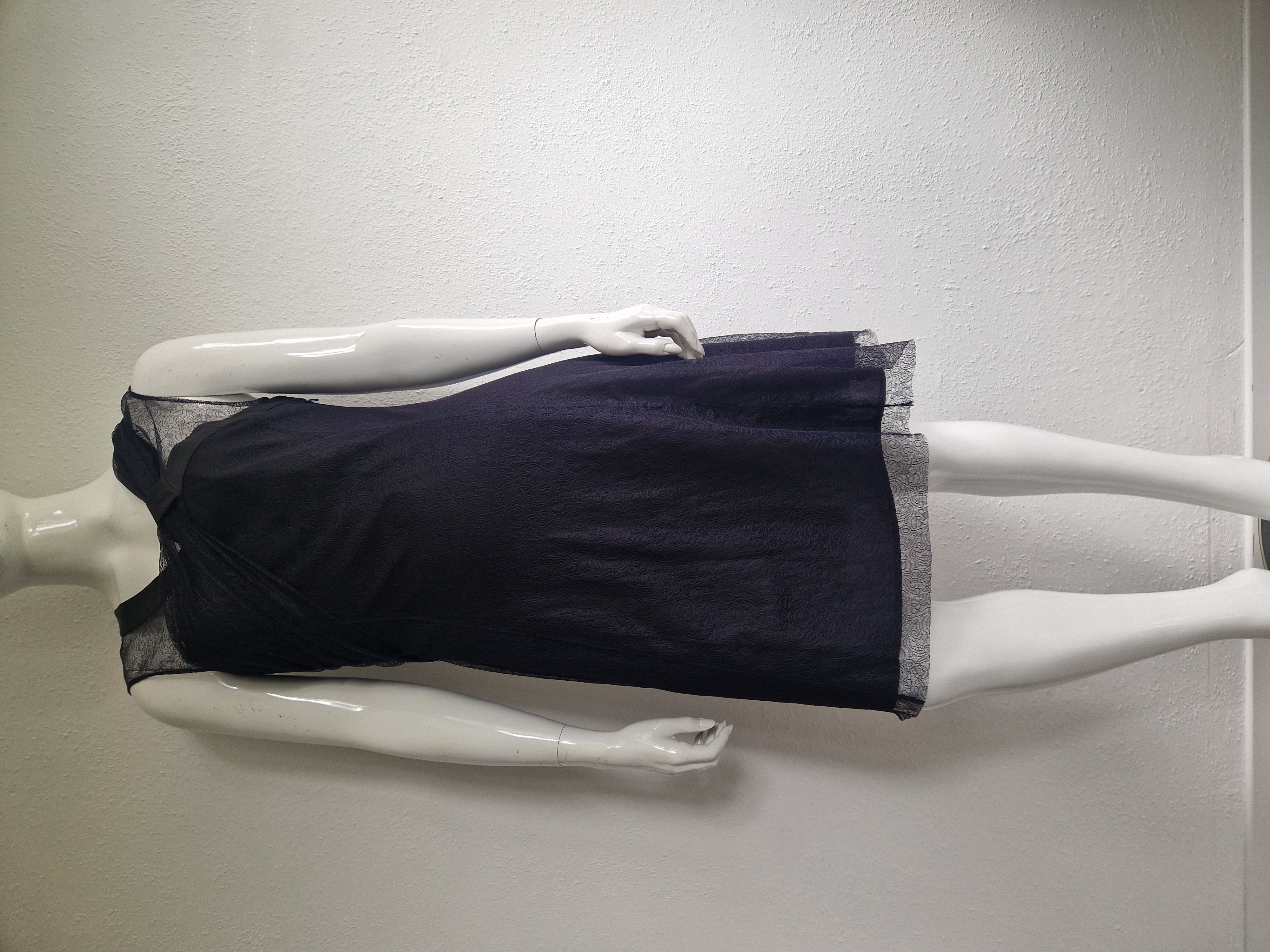 Stills jurk. Maat 40, Zwart/kant.