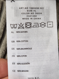 Yaya trui. Maat XL. Mintgroen.