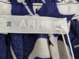 Arket tuniek. Mt. 38, Blauw/ bloemenprint