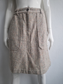 Mat de Misaine rok. Maat 36/38, Beige gemêleerd.