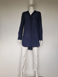 Marc O'Polo blouse. Mt. 38, Donkerblauw.