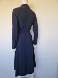Studio Anneloes doorknoopjurk. Maat S. Nachtblauw.