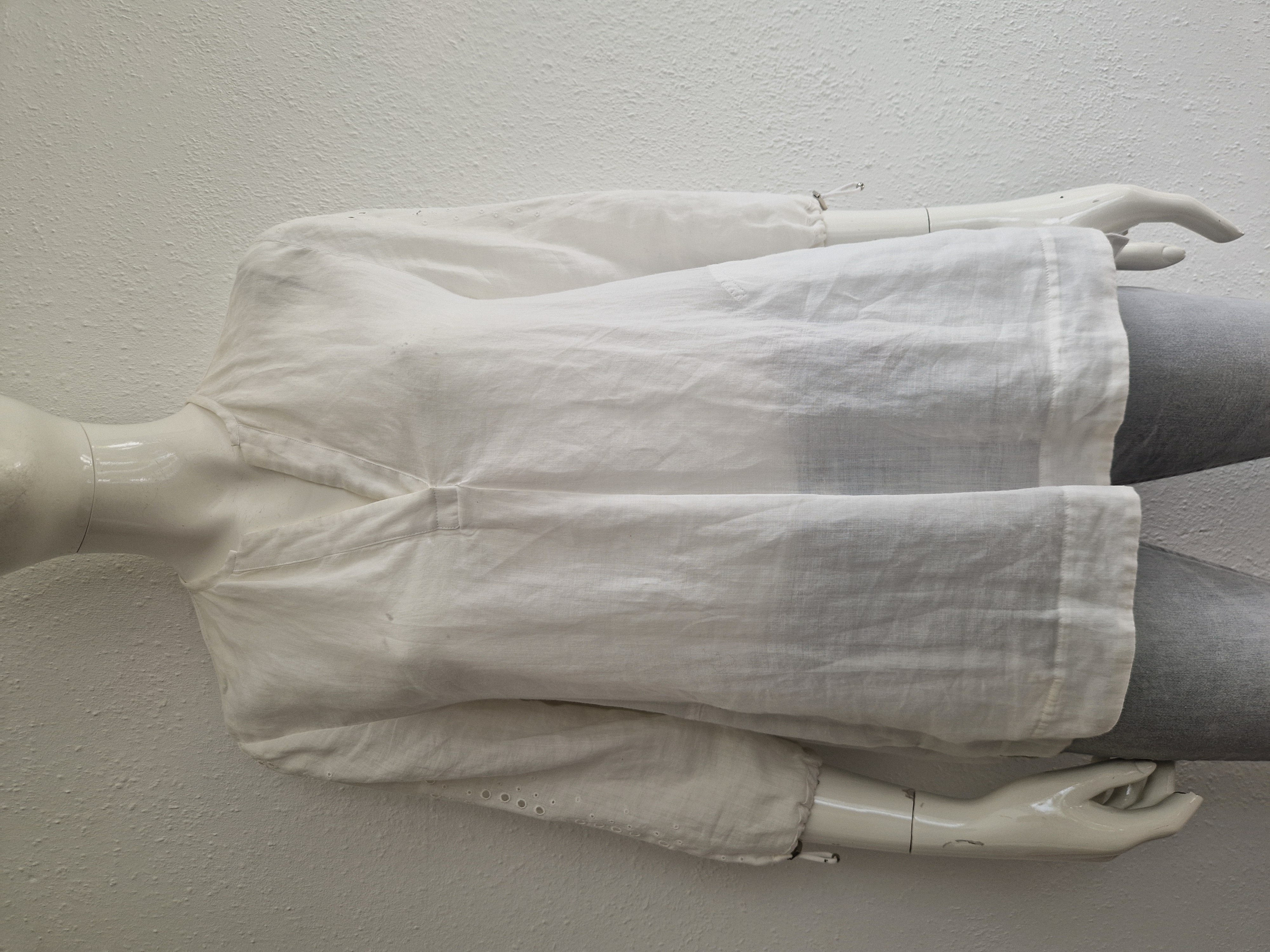 Marc Cain blouse top. Maat 38/40, Wit.