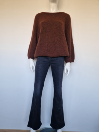 American Vintage trui | Maat M/L | Bruin |