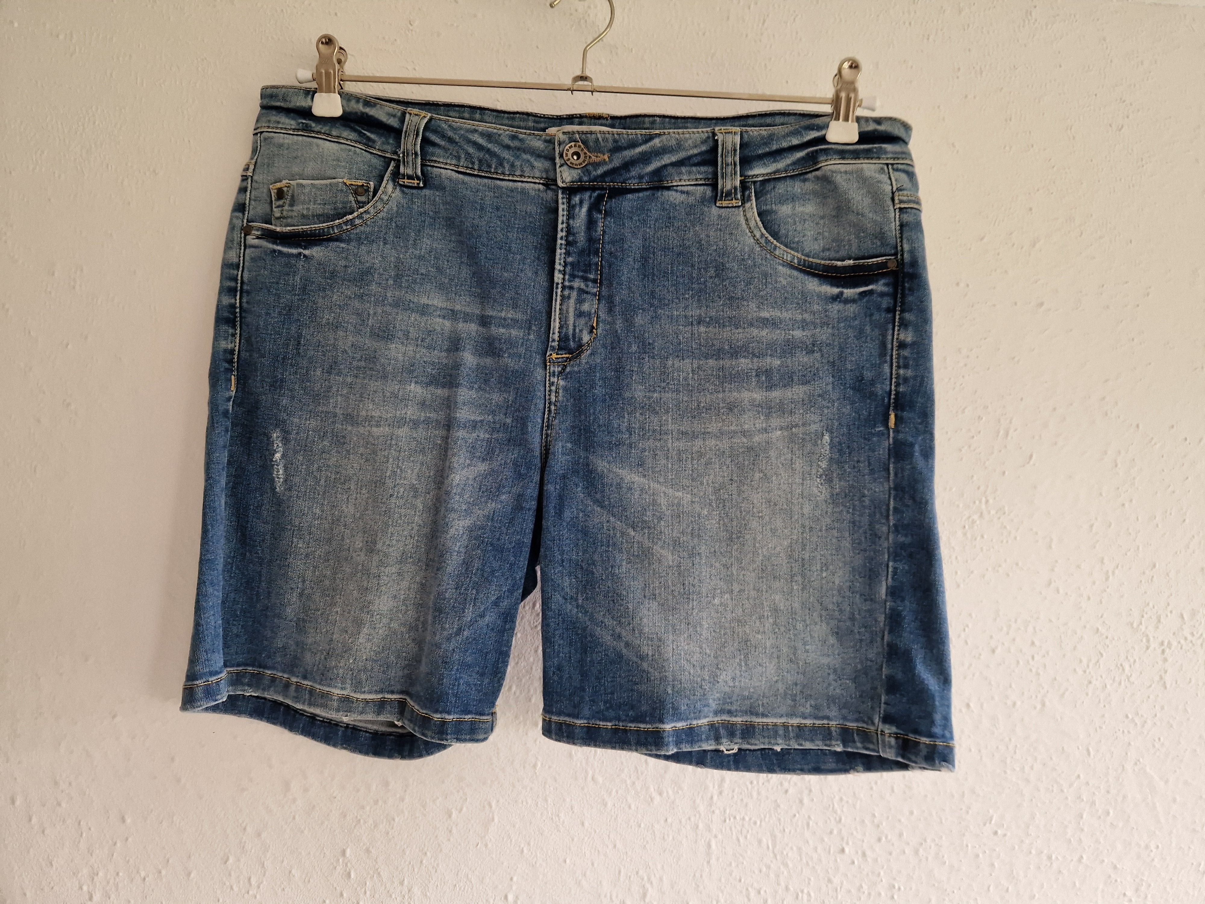 Summum denim shorts. Maat 40/42. Blauw.