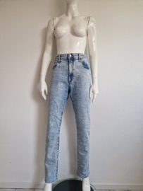 Jacob Cohën Olivia Slim High waist jeans. Maat 32, Lichtblauw.