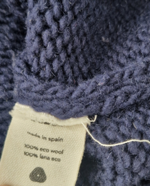 Babaa coltrui no 17, Maat AS. Nachtblauw/wol.