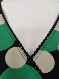 King Louie cross dress. Maat L. Stippenprint