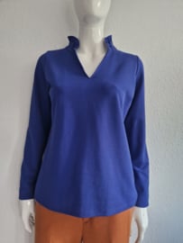 Studio Anneloes top. Maat M. Kobaltblauw.