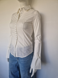 Hoermanseder blouse. Maat 34, Wit.