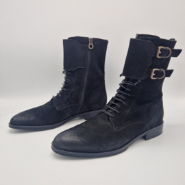 Triver Flight laarsjes. Maat 39, Zwart/suède.